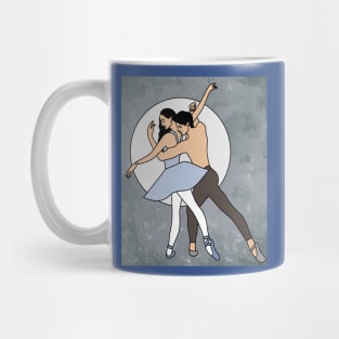 Dancing Ballerina Ballet Figures Mug